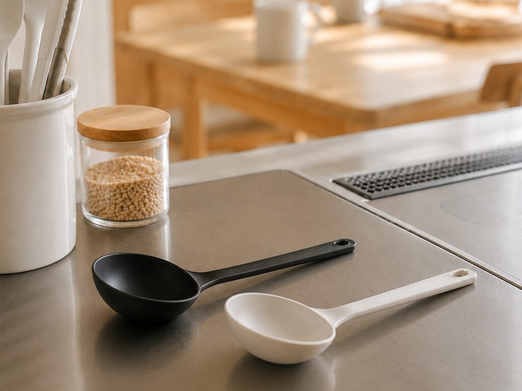 Ladle Depth and a Soft Edge for Easier Serving