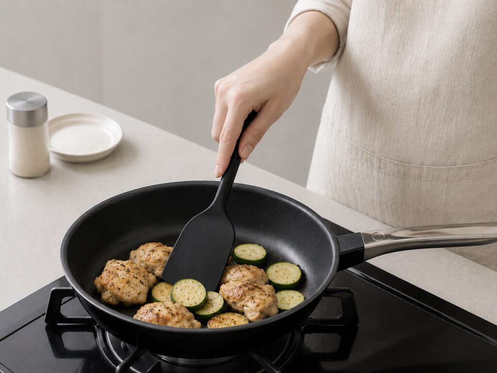 Silicone Turners: Quietly Connecting Cooking, Turning, and Serving