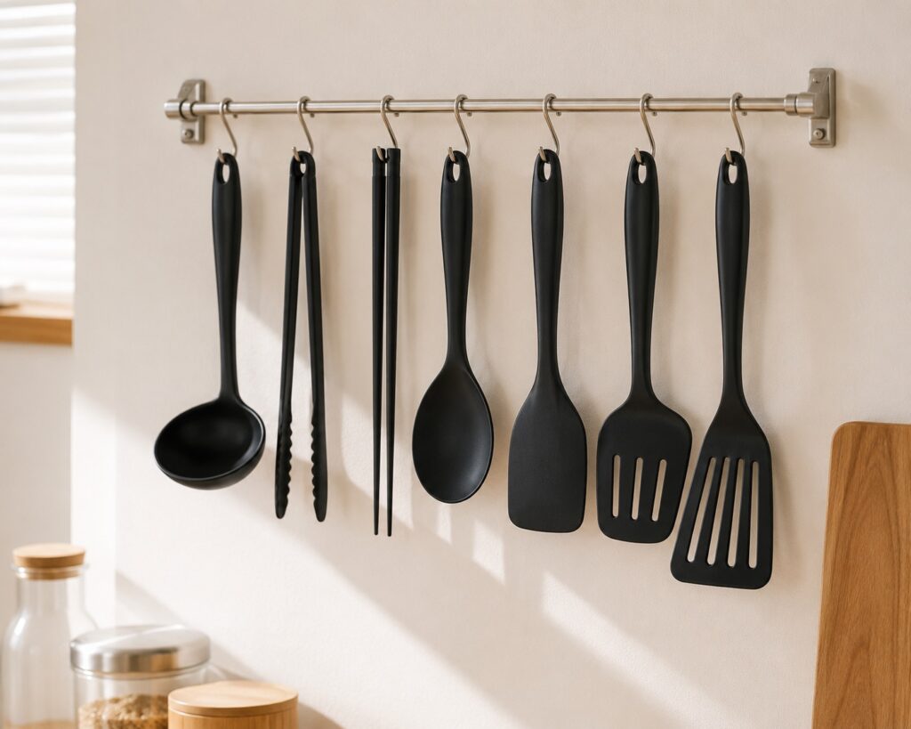 Choosing Silicone Ladles and Tools in a Small Travel Kitchen