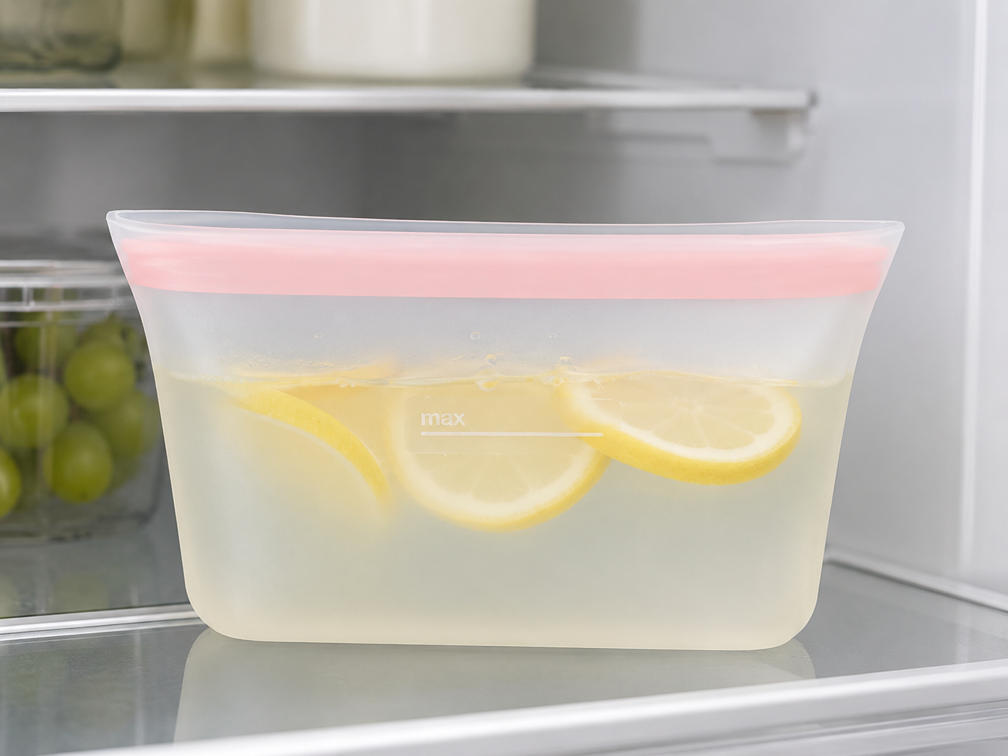 Keeping Lunch Snacks Clean in a Silicone Storage Bag